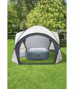 COPERTURA A GAZEBO PER PISCINA IDROMASSAGGIO LAY-Z-SPA BESTWAY 390X390X255 CM - COD. 30605